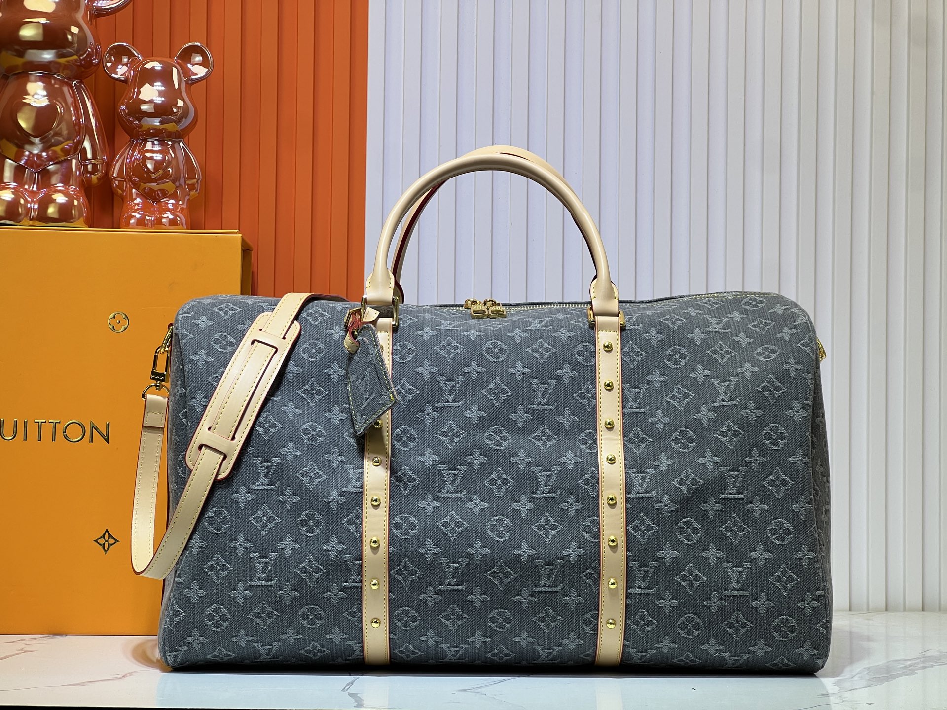 本当に後払いルイヴィトンコピー代引きキーポル デニム Bandoulière 50M25334 M41416 LVスーパーコピーバッグN品国内発送対応人気サイト